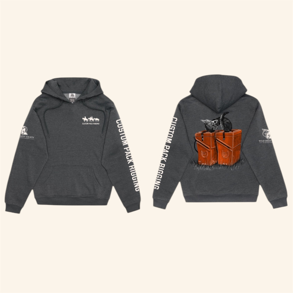 Custom Pack Rigging Hoddie "Panniers Perch"