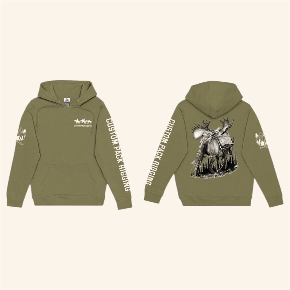 Custom Pack Rigging Hoodie "Red Bull"