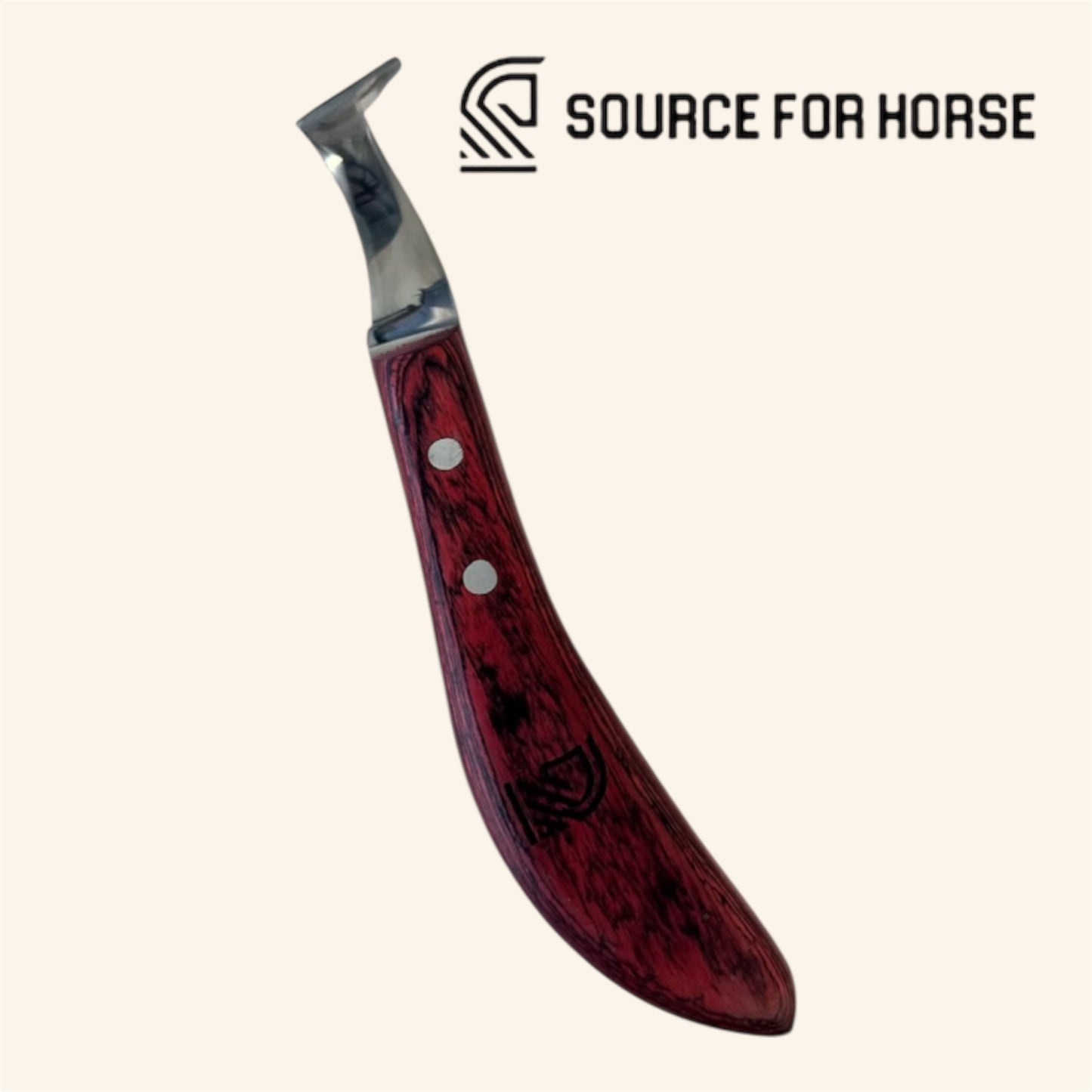 Source For Horse Hoof Knife - Curved Blade With Pick
